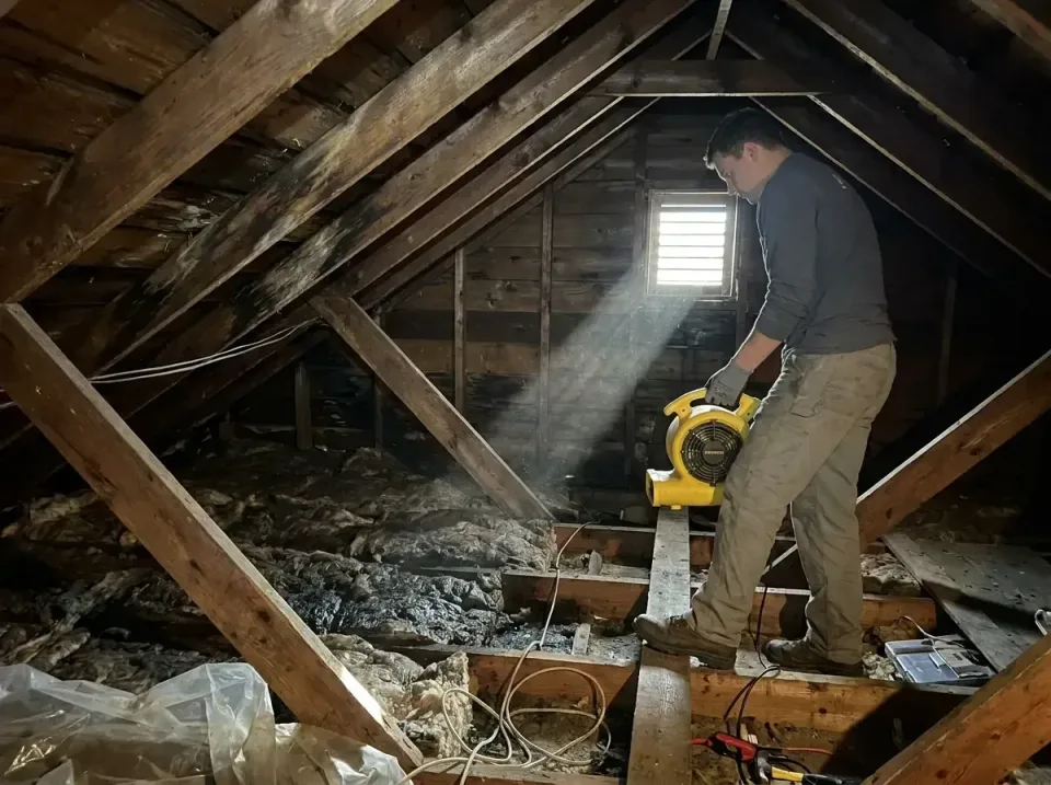 attic-water-damage-drying-proc-007 — frequently asked questions, Emergency Water Extraction & 24/7 Flood Response in East Fo…